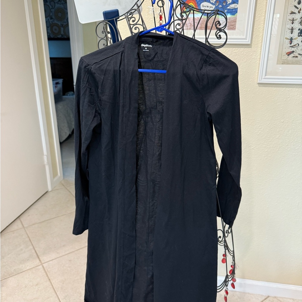 GapBody Black Cardigan (1-026) - Picture 1 of 5